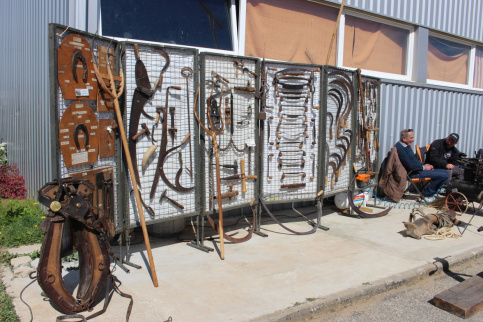 Exposition de vieux outils 